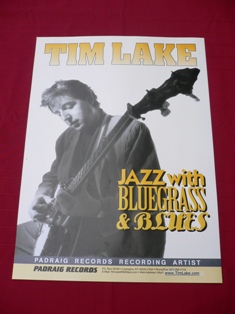 Tim Lake Poster - Jazz with Bluegrass & Blues