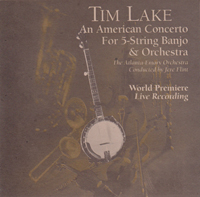 An American Concerto For 5-String Banjo And Orchestra by Tim Lake